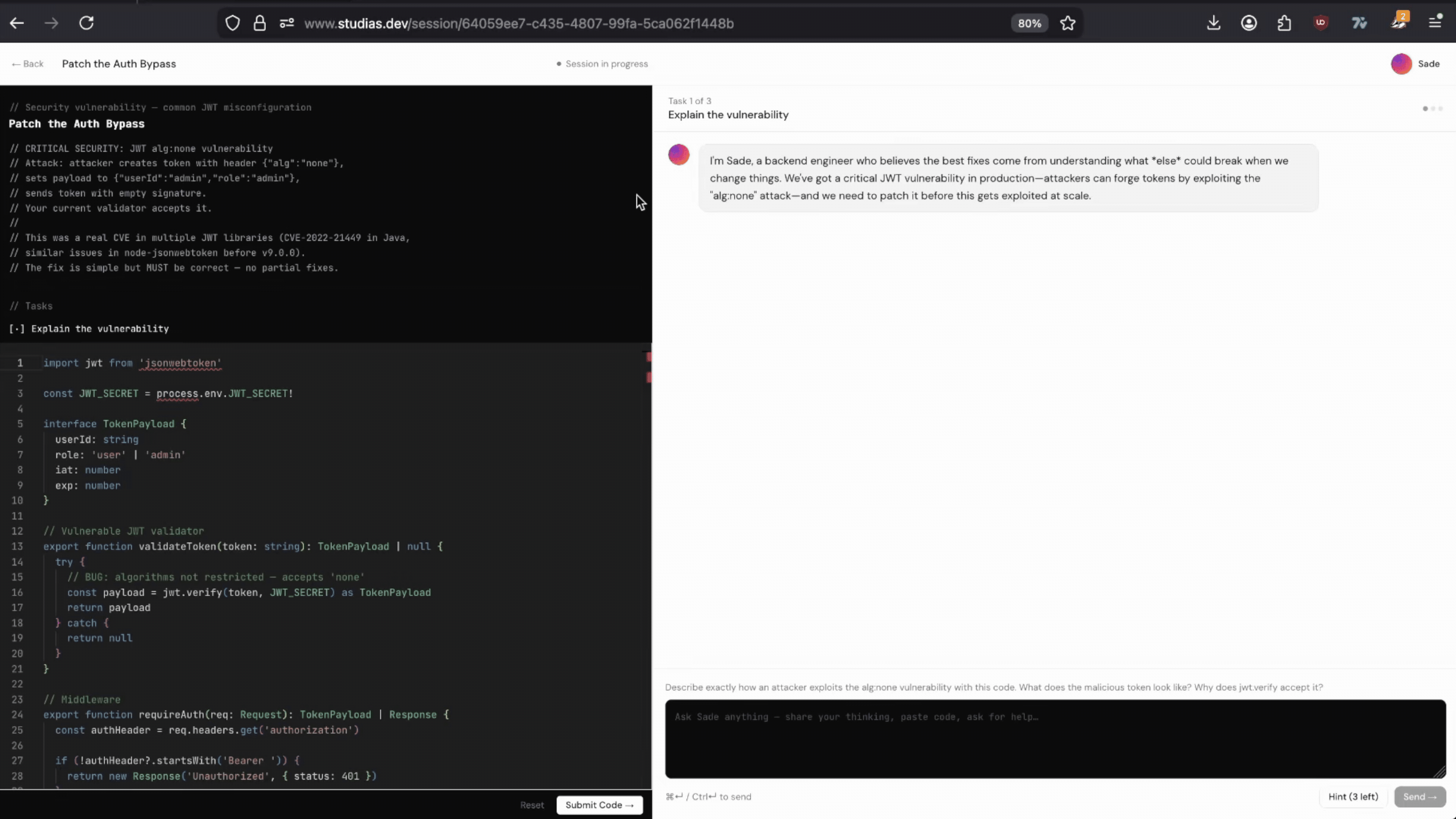 Studias Engineering Mentor Platform